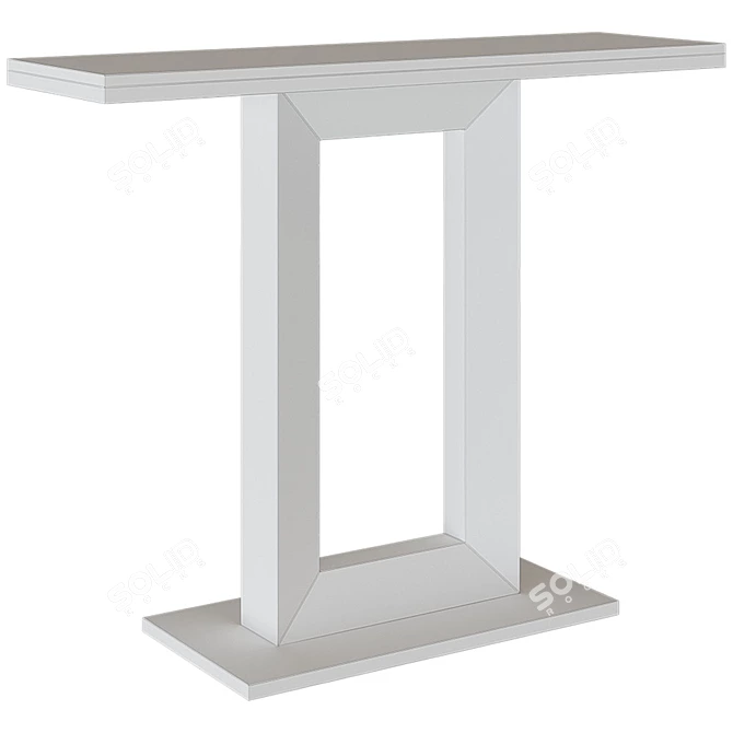 Camillo Console: 100x30x80 cm 3D model image 2