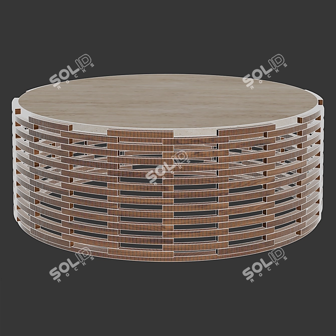 Etel Design Maria Coffee Table 3D model image 6