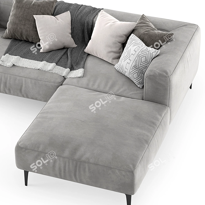  Stylish JORI Longueville Sofa 3D model image 4