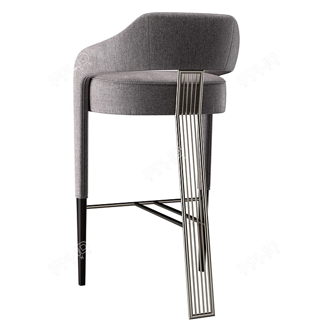 Invicta II: Modern Design Bar Stool 3D model image 4