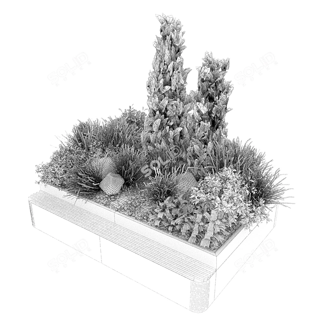 Pine Leaf Indoor Plant - Collection Volume 284 3D model image 6