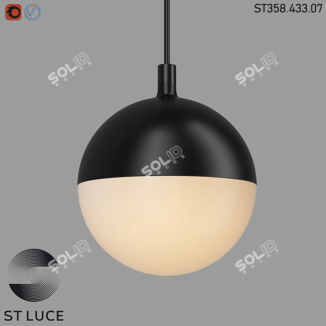 Modern Magnetic Track Light ST358 3D model image 2