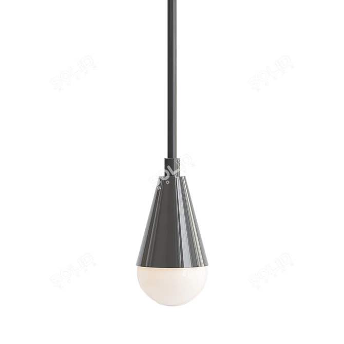 Minimalist Triad 15 Pendant 3D model image 3