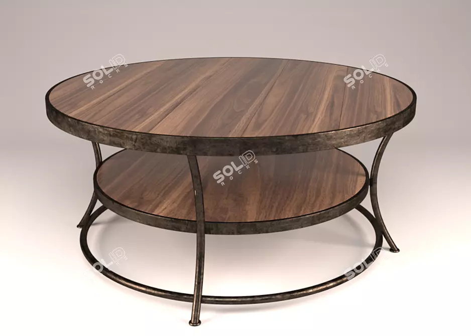 Luxus Coffee Table: The Perfect Choice 3D model image 1