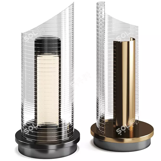 Reflex Aria Table Lamp - Elegant Illumination Solution 3D model image 1
