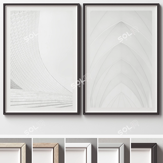 Multi-Frame Collection in Various Sizes 3D model image 1