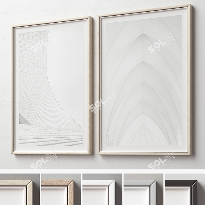 Multi-Frame Collection in Various Sizes 3D model image 2