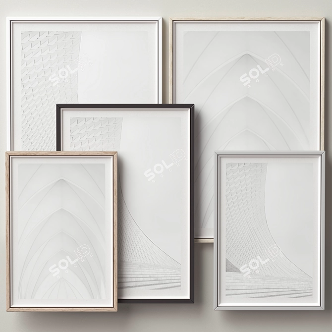 Multi-Frame Collection in Various Sizes 3D model image 6