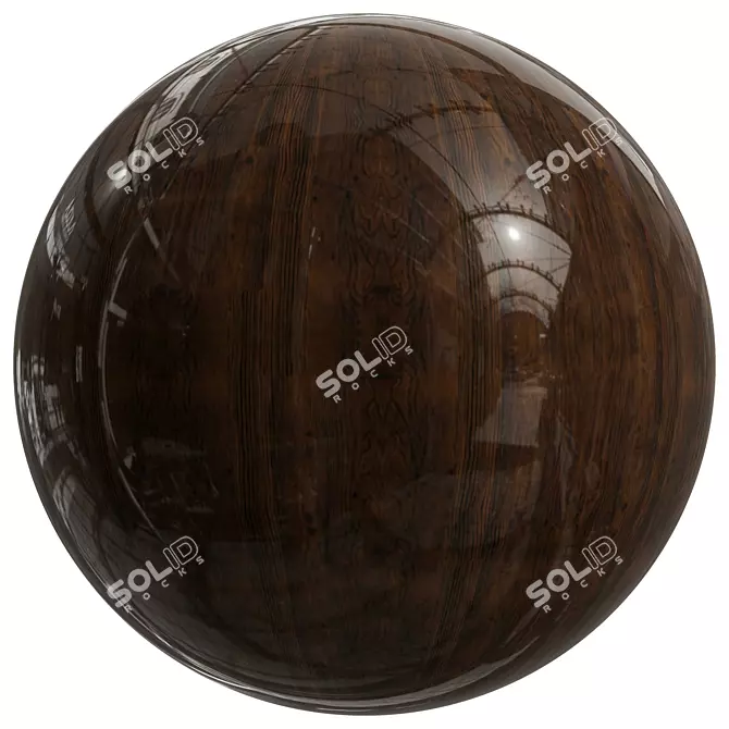 Sleek Woodgrain | 4K Texture | Seamless 3D model image 3