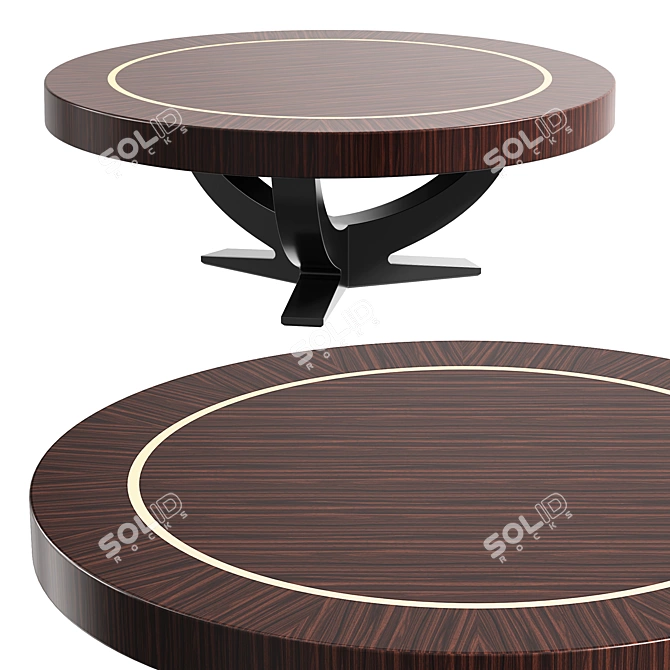 EICHHOLTZ UMBERTO Coffee Table: Sleek and Elegant 3D model image 1