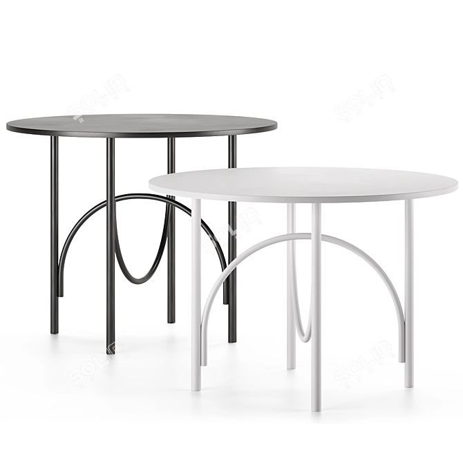 MEELK | Oito Table 3D model image 1