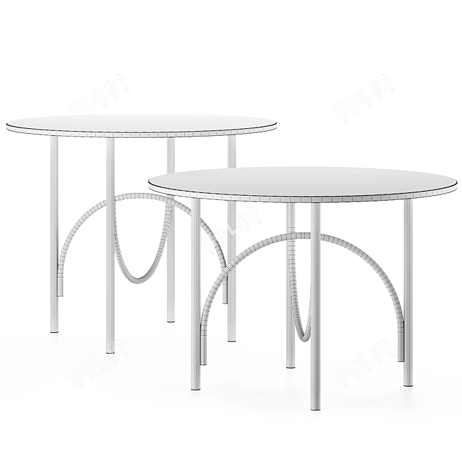 MEELK | Oito Table 3D model image 2