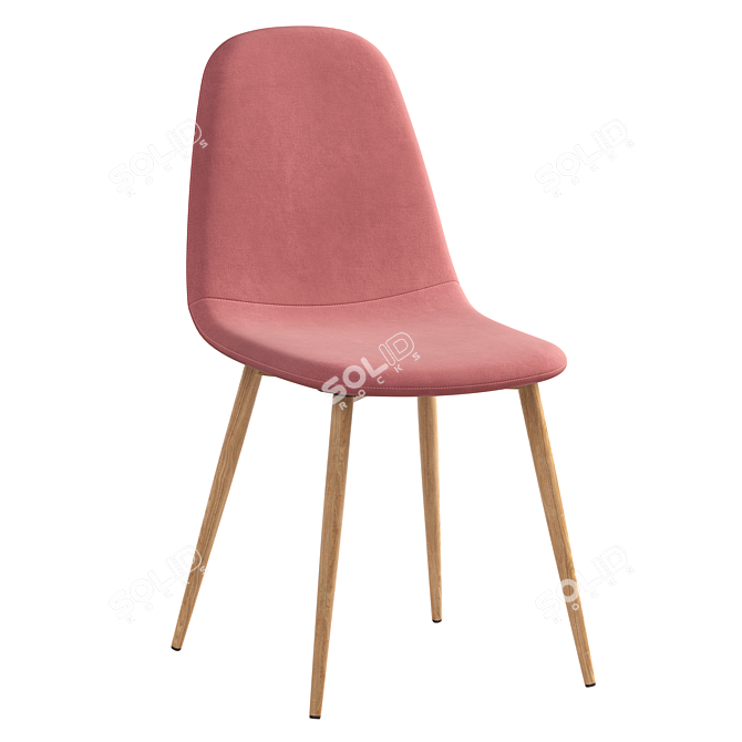 Copenhagen 2 Deephouse Chair: Sleek & Stylish 3D model image 1