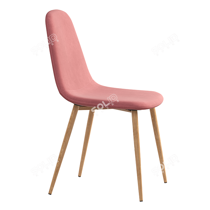 Copenhagen 2 Deephouse Chair: Sleek & Stylish 3D model image 2