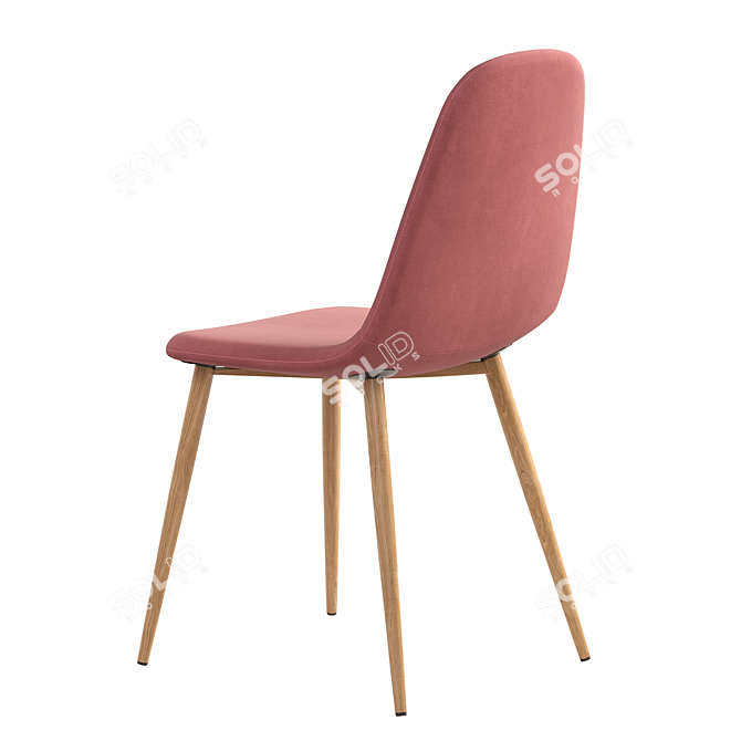 Copenhagen 2 Deephouse Chair: Sleek & Stylish 3D model image 3