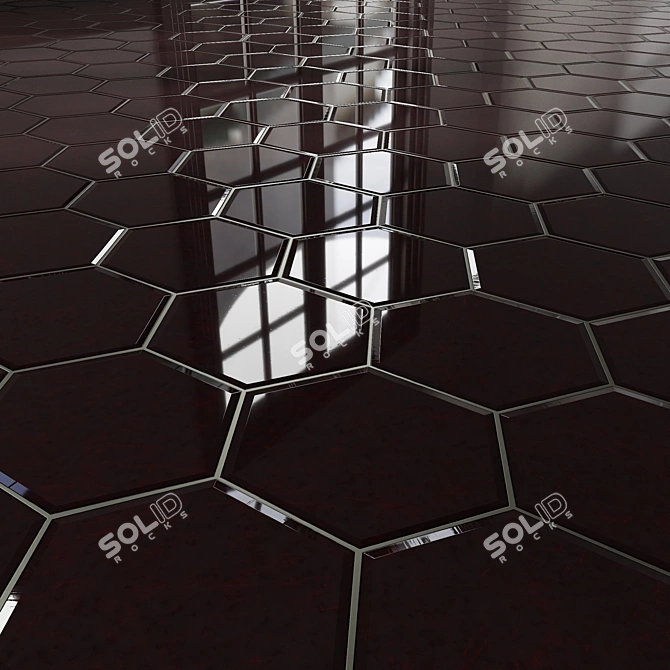 Elegant FB90 Marble Tile | 4K Quality 3D model image 6