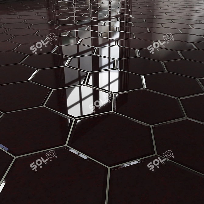 Elegant FB90 Marble Tile | 4K Quality 3D model image 8