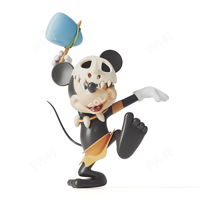 Mickey Mouse: V-Ray 3D Model 3D model image 1