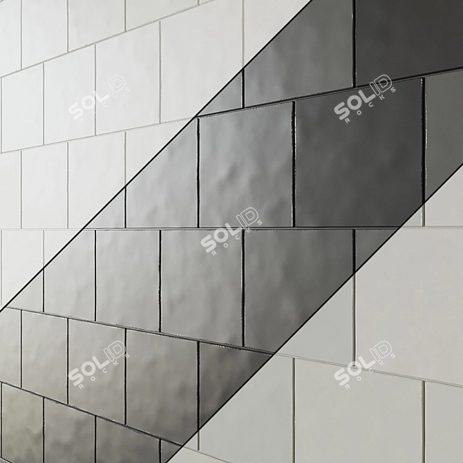 Modus Tile | 152.4 x 152.4mm 3D model image 1