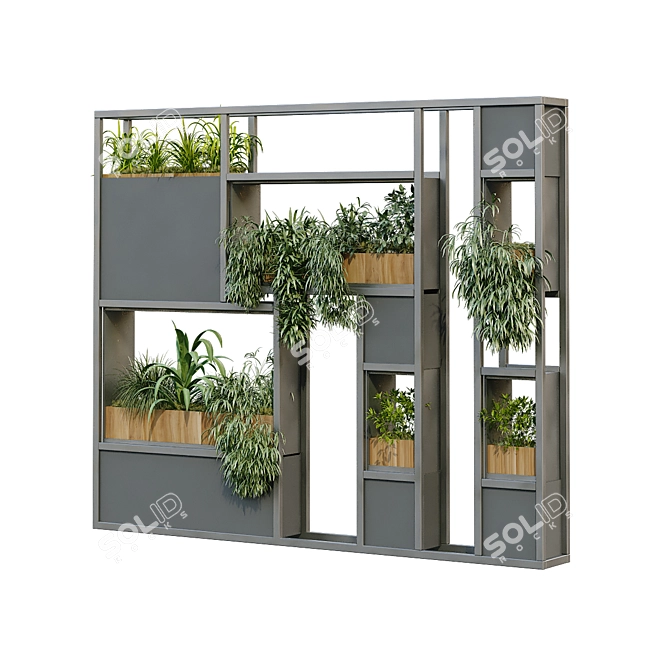 Vertical Garden Box Set 240 3D model image 2