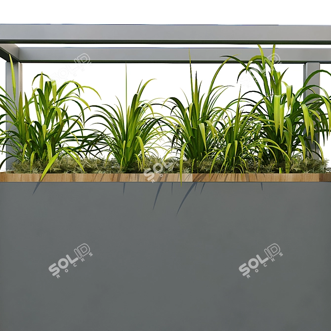 Vertical Garden Box Set 240 3D model image 4