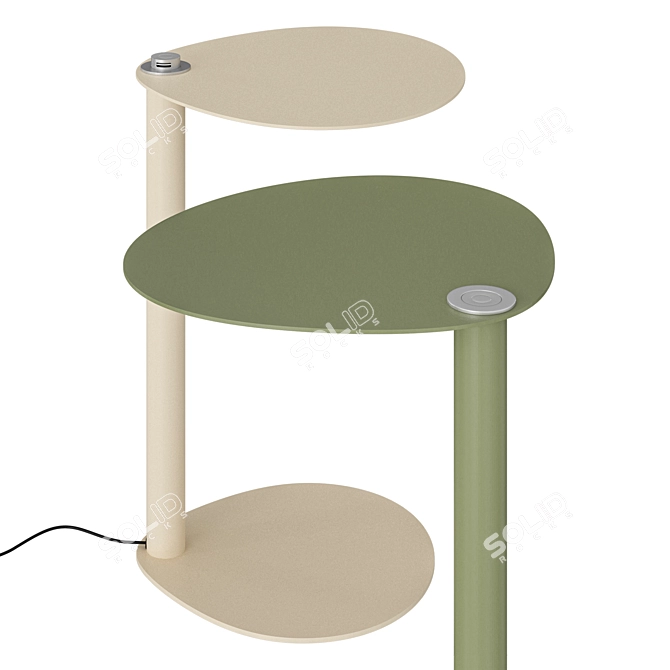 Title: Plug & Play Table: Easy Boy Smart 3D model image 1