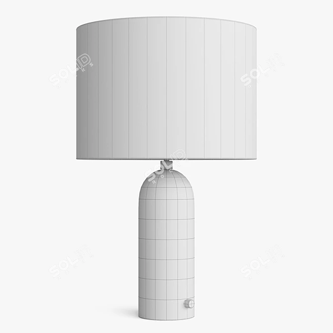 Gubi Gravity Large Lamp Table 3D model image 3