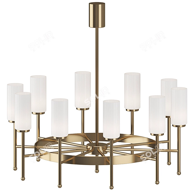 Orbit Zeus Chandelier - Bella Figura 3D model image 2