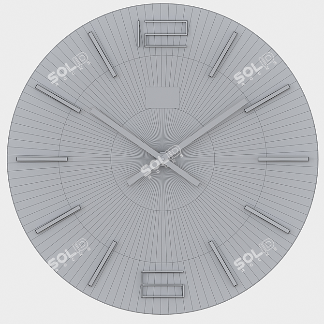 Stylish Tomas Stern Wall Clock 3D model image 3