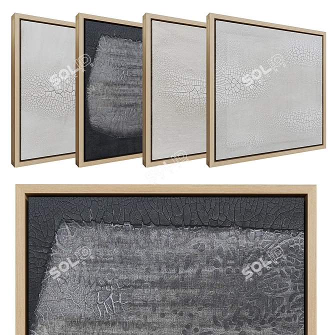 Modern Frame Set_02: 3D Models & Files 3D model image 2