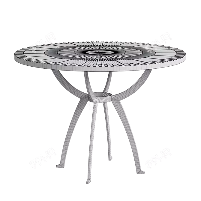 Sansara Square Coffee Table 3D model image 2