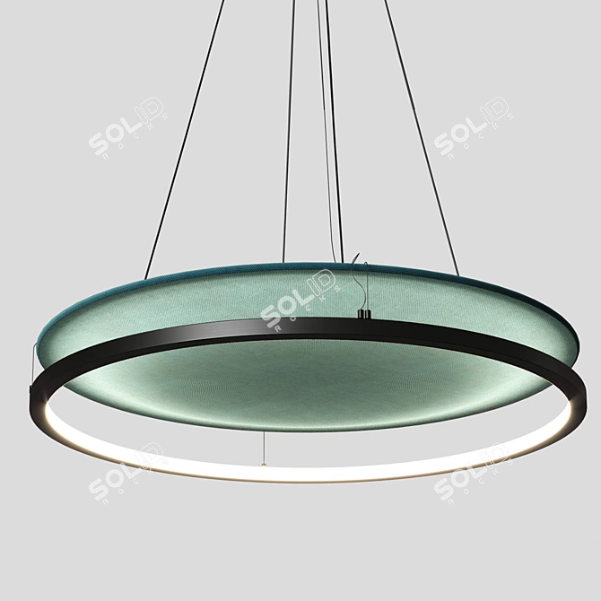 Circus S1500 Pendant: Sleek and Stylish 3D model image 5