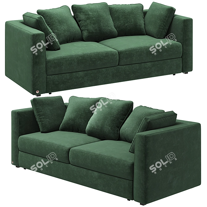 OM Rikkardo: Stylish Sofa by TANAGRA 3D model image 4