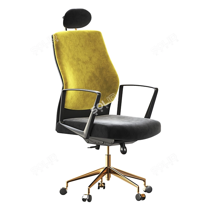 Ergonomic Office Chair: Ichiko 3D model image 1
