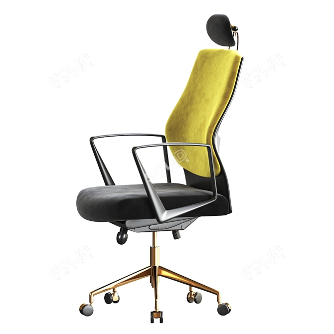 Ergonomic Office Chair: Ichiko 3D model image 3