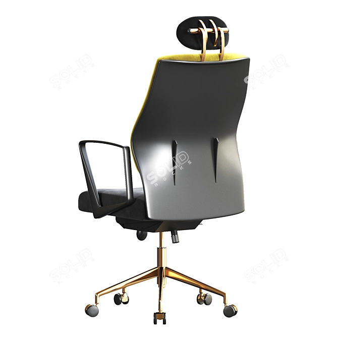 Ergonomic Office Chair: Ichiko 3D model image 4