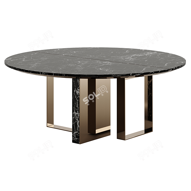 Fendi Prisme Lite 2022.1 Marble Table 3D model image 2