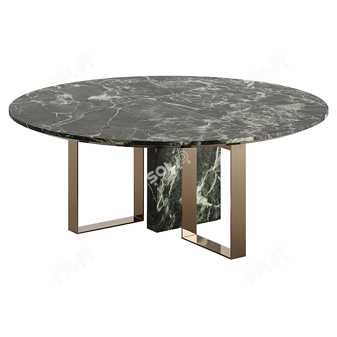 Fendi Prisme Lite 2022.1 Marble Table 3D model image 9