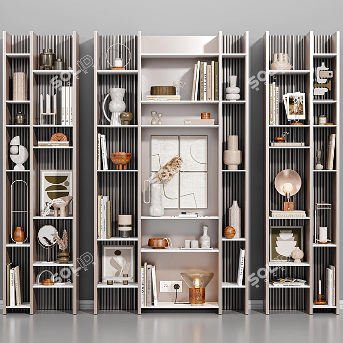 Elegant Interior Decor Collection 3D model image 1