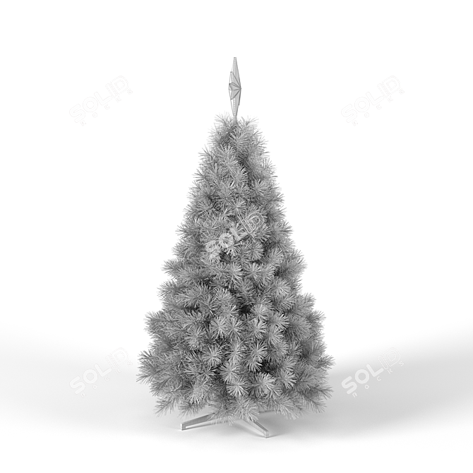 Animated Christmas Tree Set 3D model image 6