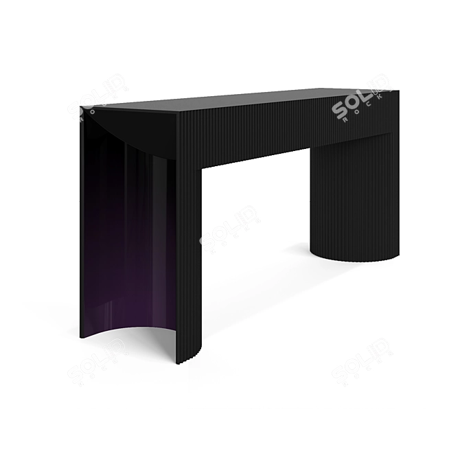 Lava Console Table - 8 Stunning Colors 3D model image 5