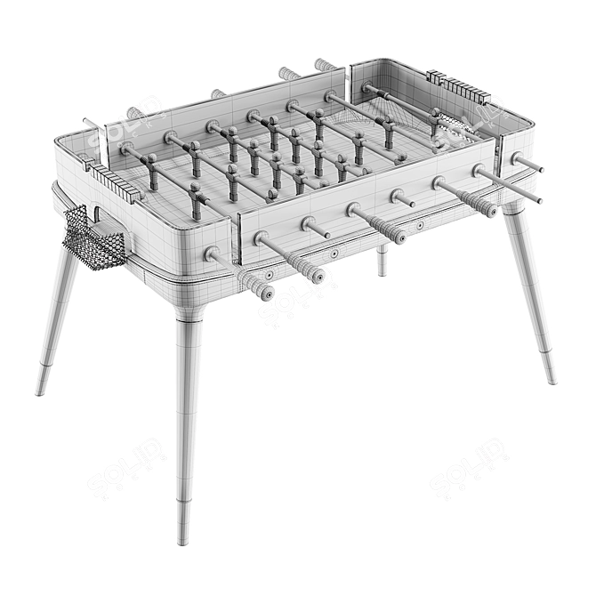 Elevate Your Game: Giorgetti Table Football 3D model image 6