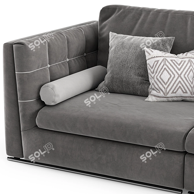 Modern Italian Sofa Get Back 3D model image 3