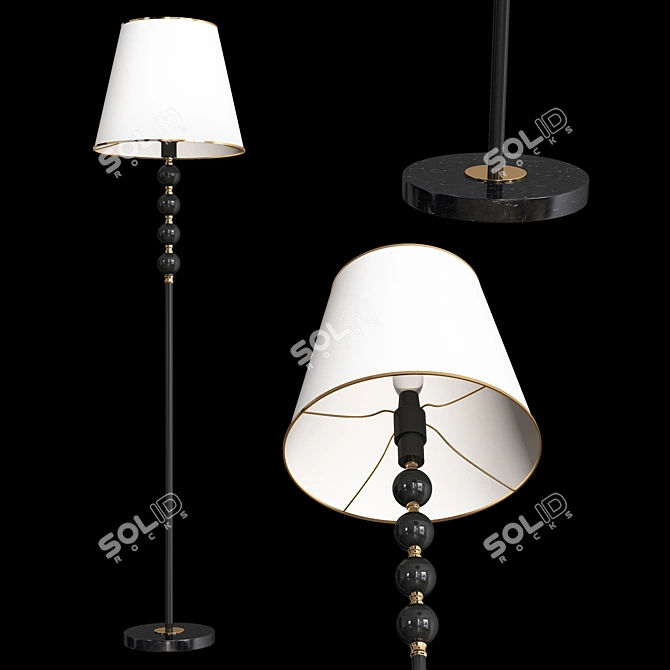 Elegant Rigel Eurosvet Floor Lamp 3D model image 2