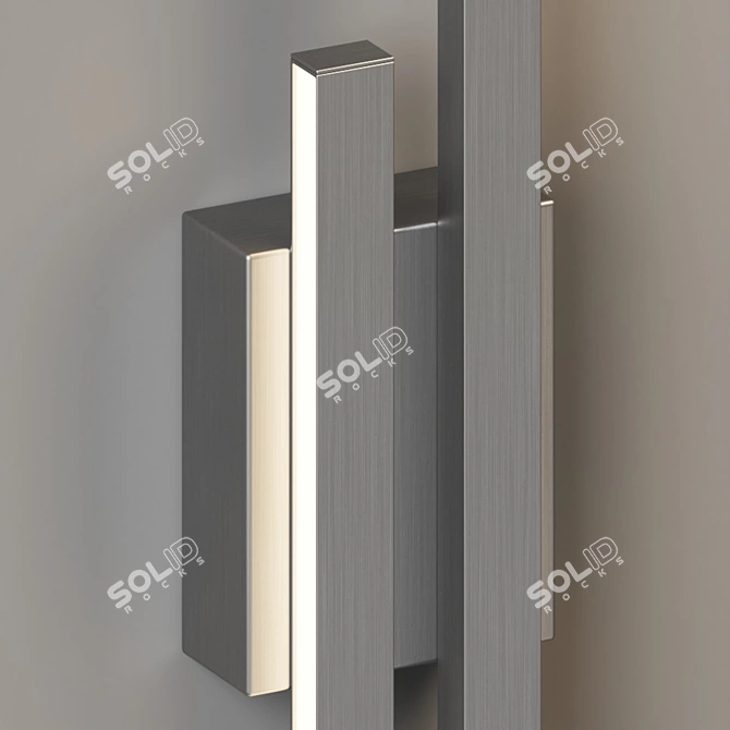 Idril LED Wall Sconce: Elegant and Versatile Lighting 3D model image 4