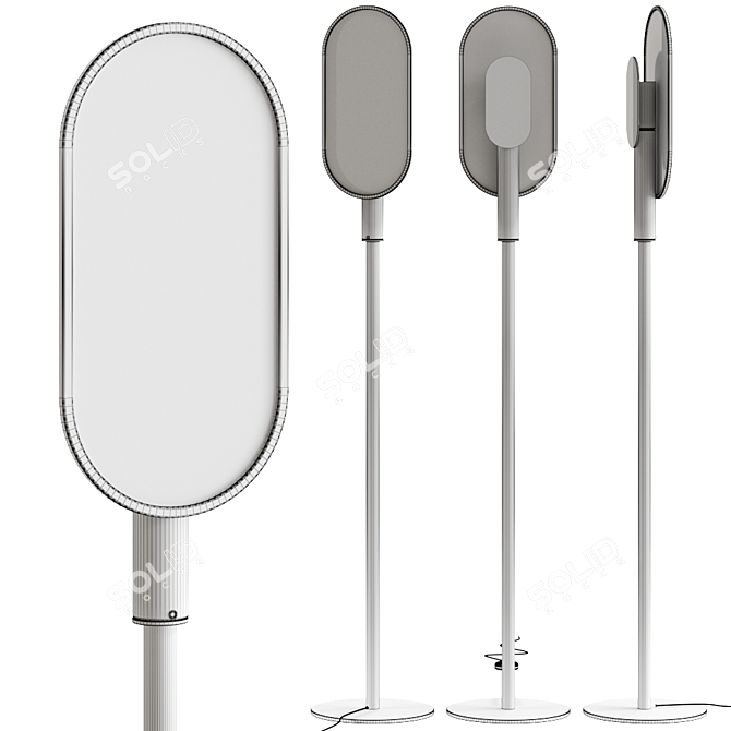 Atmosphera Floor Lamp: Elegant Lighting Solution 3D model image 2