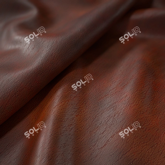 Procedural Leather Armor: 4K PBR Material 3D model image 3