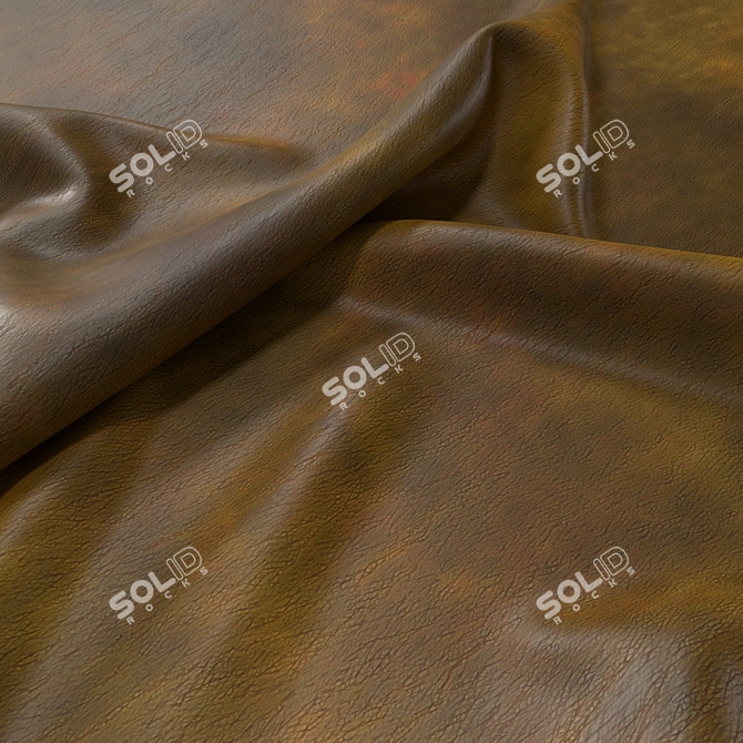 Procedural Leather Armor: 4K PBR Material 3D model image 7