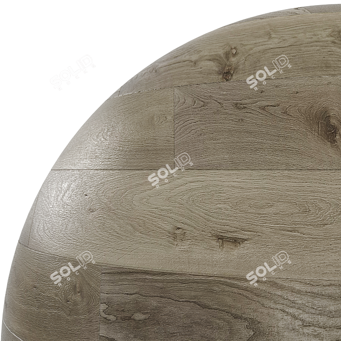 Seamless PBR Parquet Textures 3D model image 2