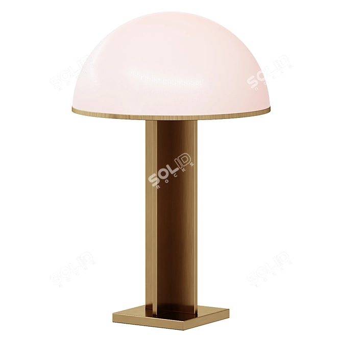 Elegant Eichholtz Berkley Table Lamp 3D model image 1